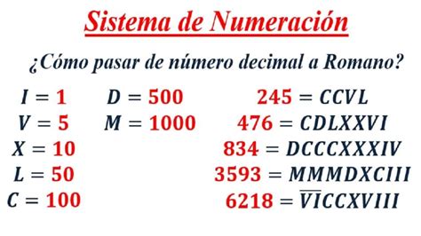 convertir numeros romanos a normales.